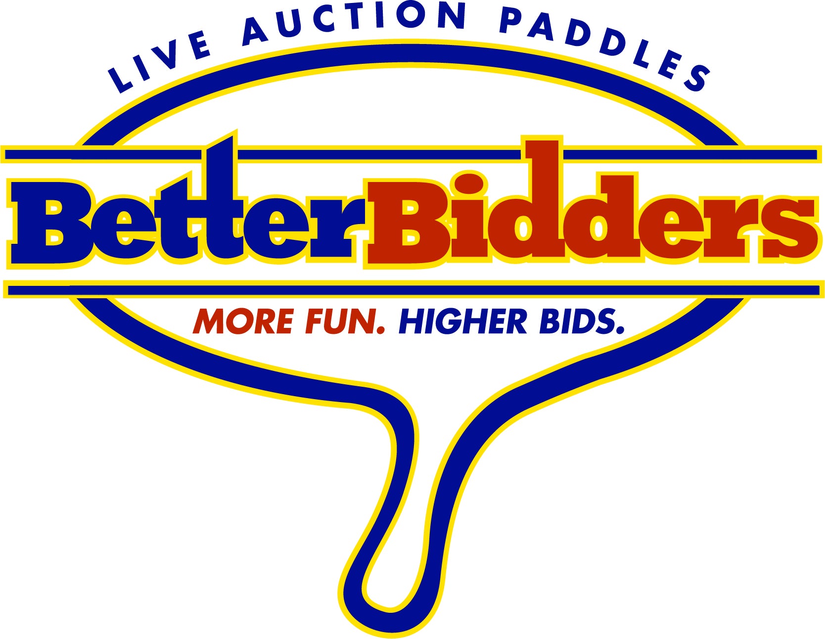 Better Bidders Inc.- Rectangle Sintra PVC Paddles. Lowest price I could  find, super fast shipping