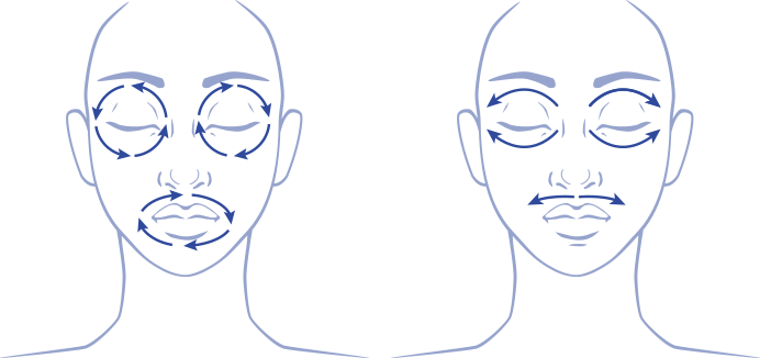 Facial Cupping Diagram - Small Cup