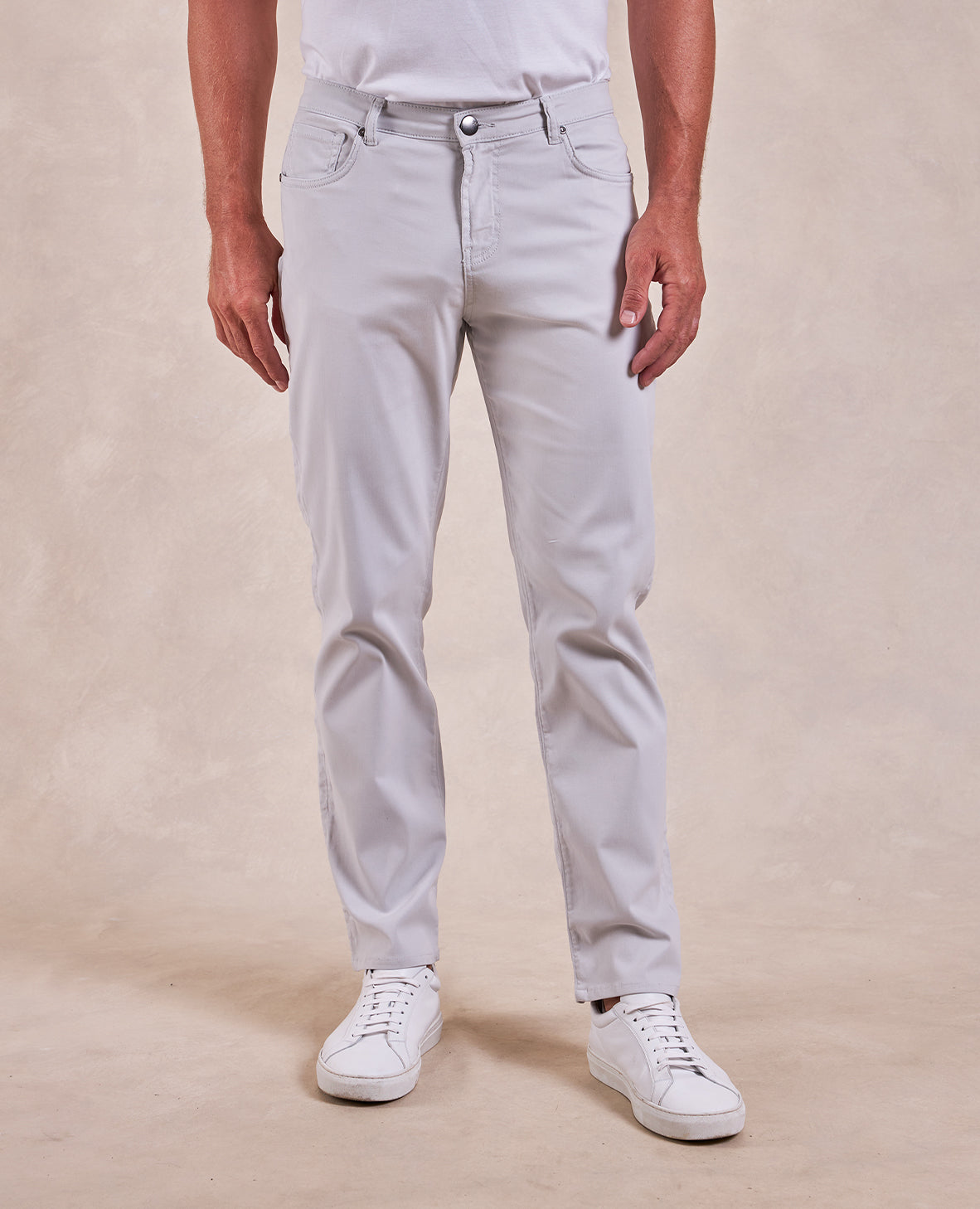 Image of R51 Pant - Comfort Cotton Stretch 5-Pocket - Cement