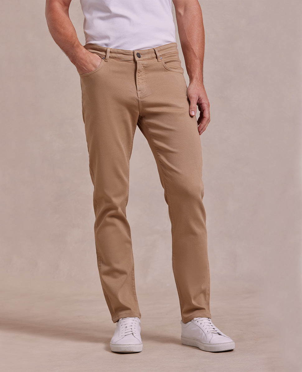 Image of R51 Pant - French Twill Stretch 5-Pocket - Riviera