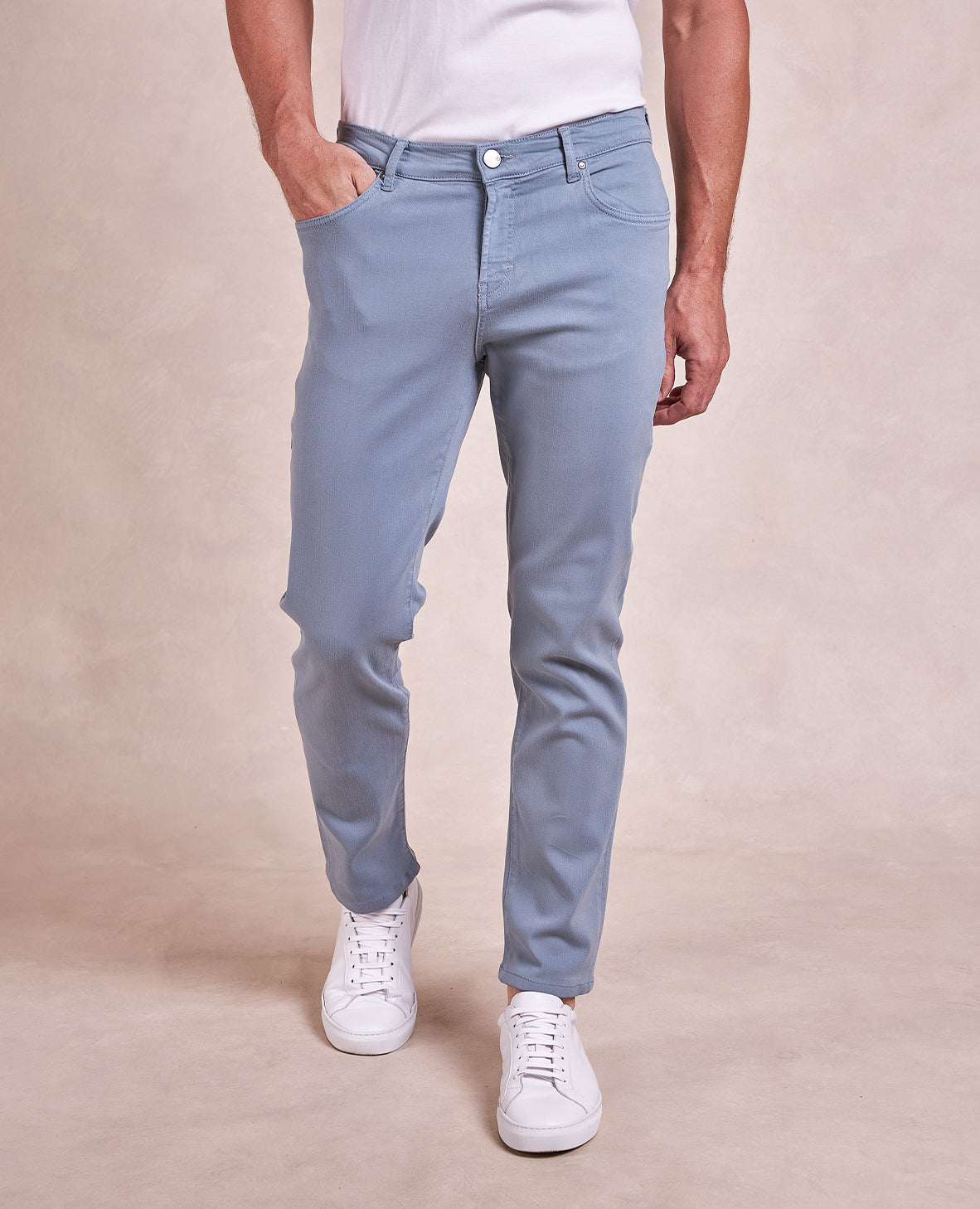 Image of R51 Pant - French Twill Stretch 5-Pocket - Hudson Blue