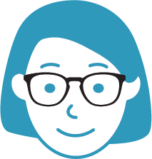 Oval face shape with glasses