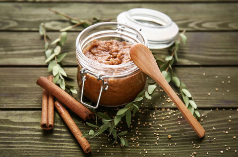 cumin sugar scrub for mother's day