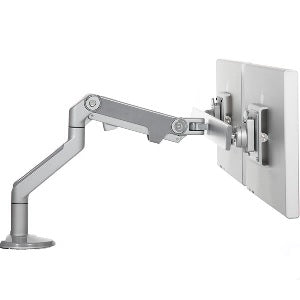 Humanscale M8.1 Monitor Arm w/ CrossBar for Dual Monitors – Summit