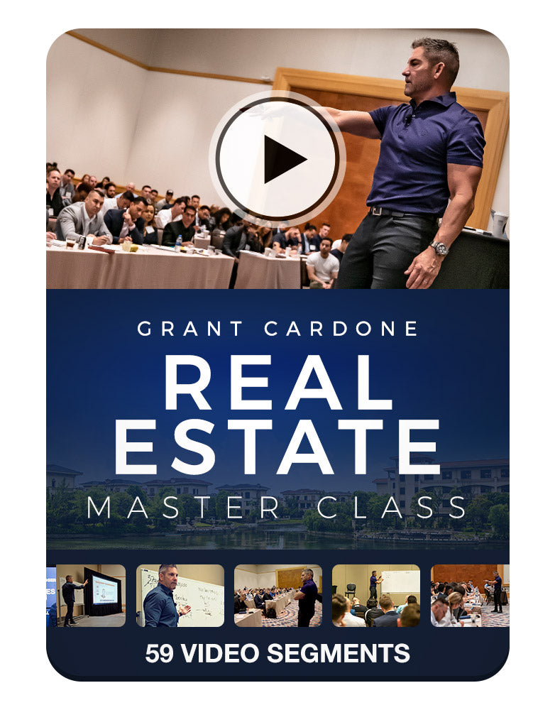 Grant Cardone Real Estate Master Class Live Recording