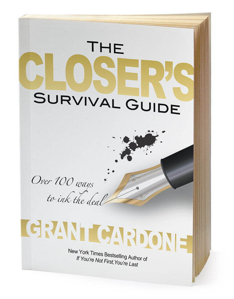 The Closer's Survival Guide Book - Grant Cardone Training Technol product image