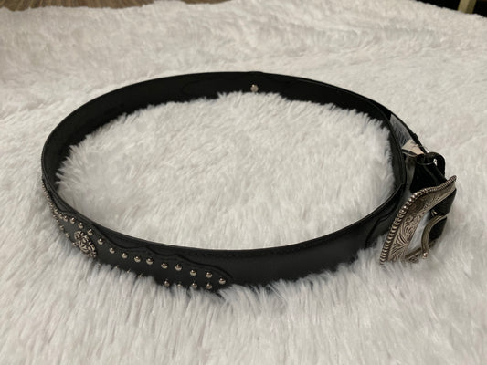 BLACK BRAIDED LEATHER RANGER BELT – Corral Western Wear