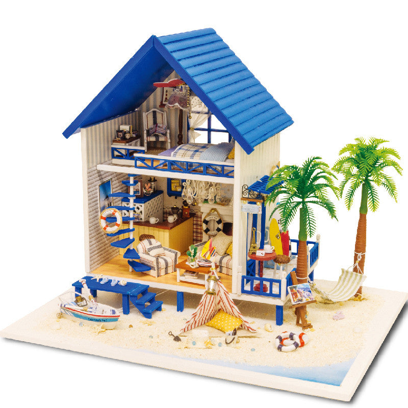 miniature beach house kit