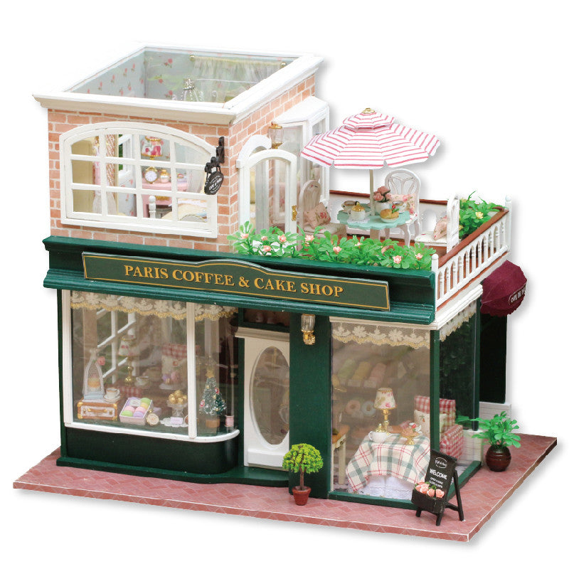 dollhouse coffee shop