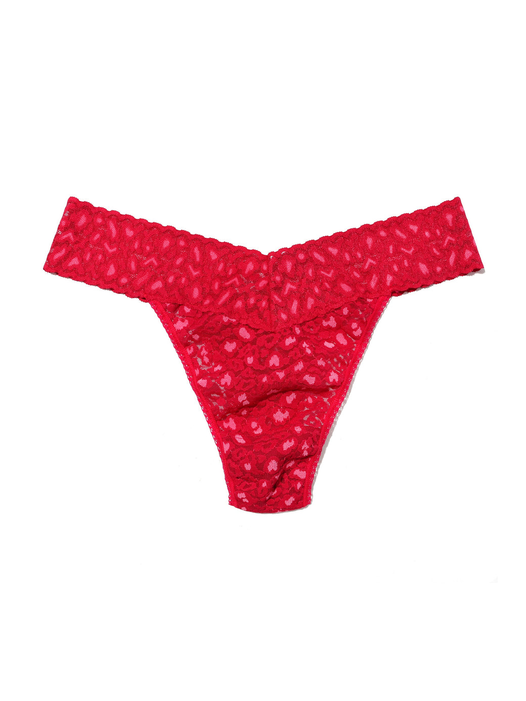 Hanky Panky Cross Dyed Leopard Original Rise Thong #7J1101