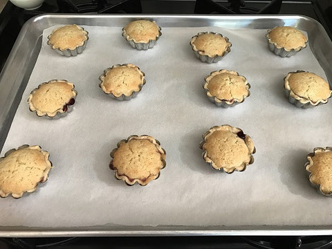 Baking Welsh Pembroke Tarts 2017