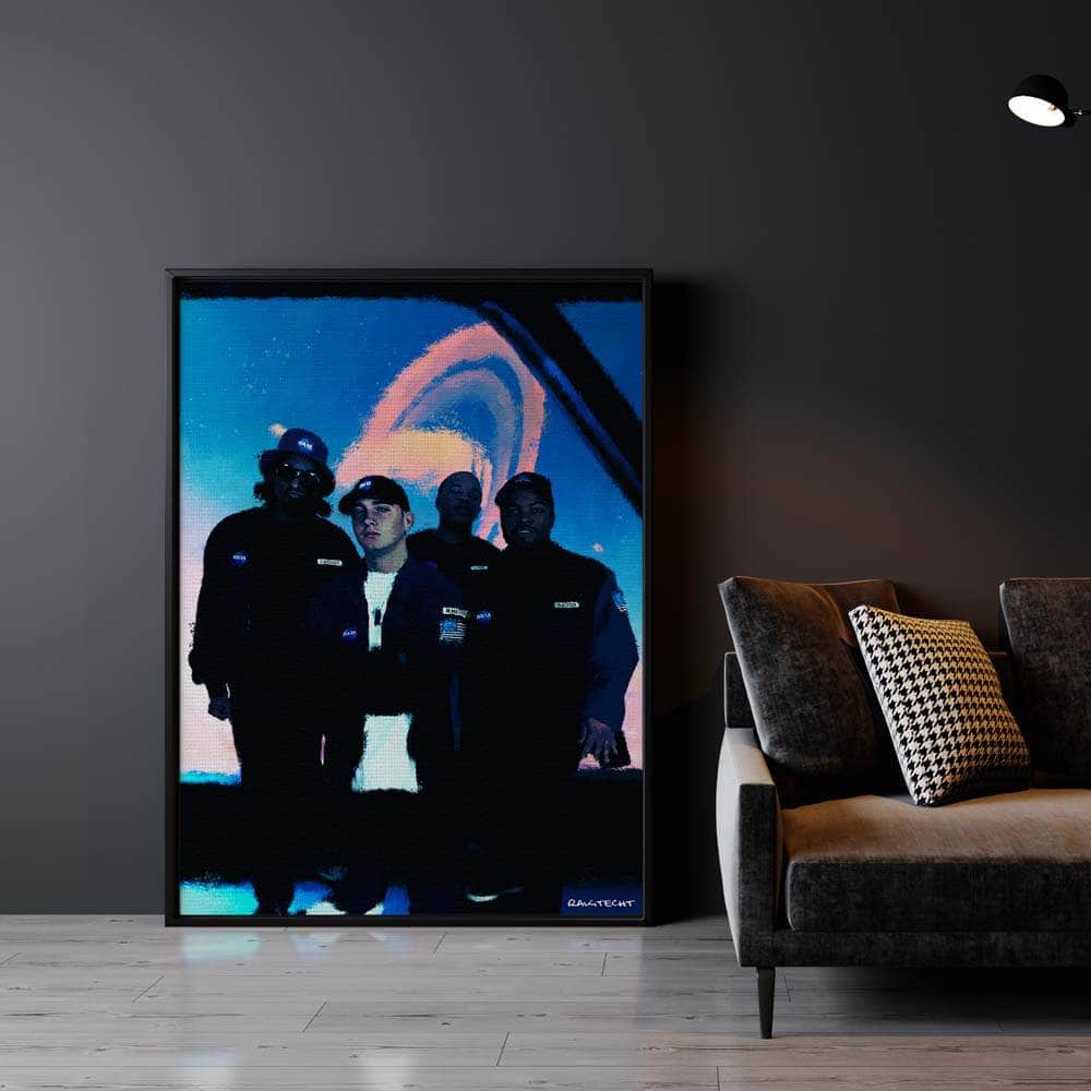 Old School Sci-fi Wall Art