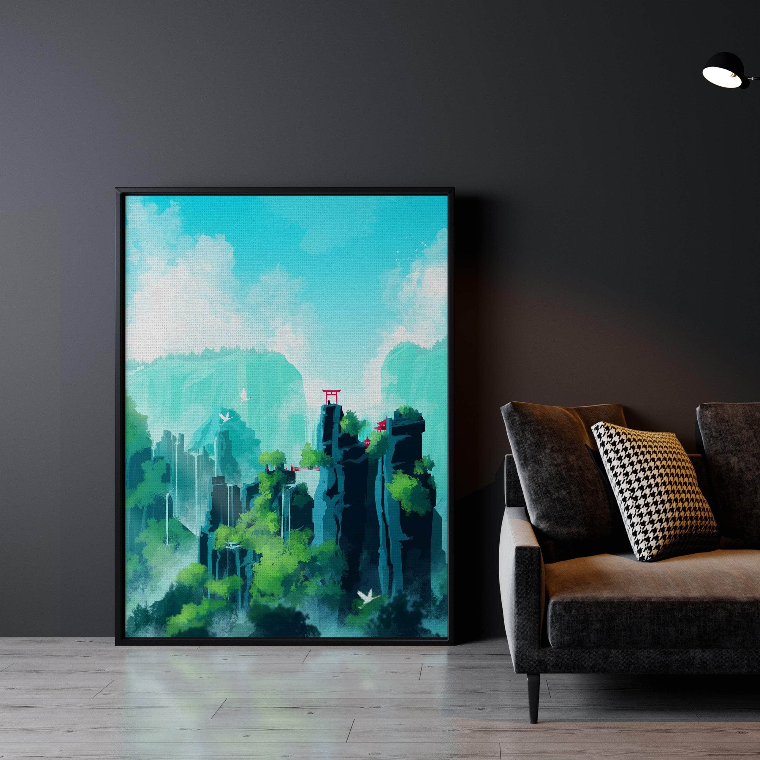 Peak Falls Wall Art