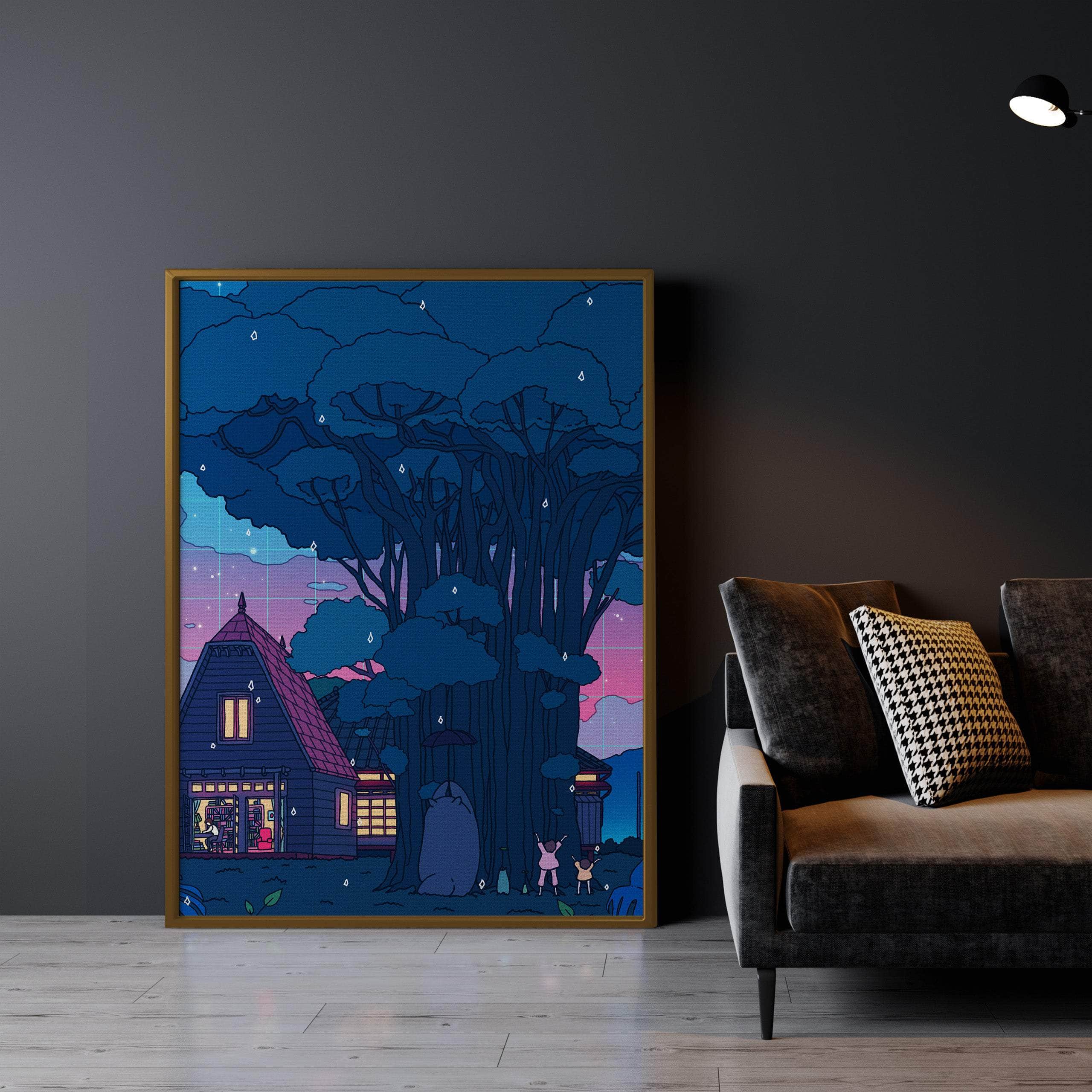 Totoro Wall Art