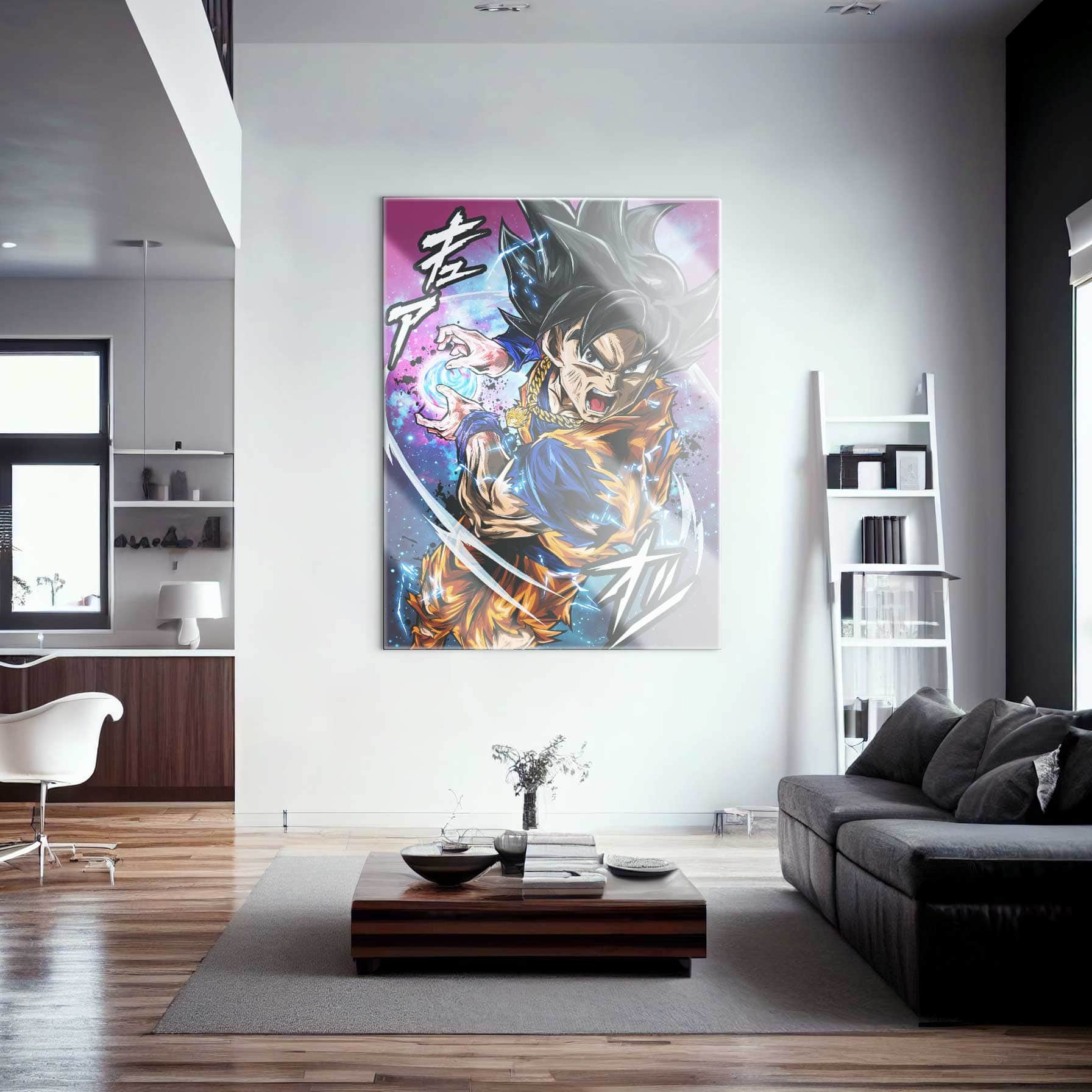 Ultra Instinct Goku Wall Art