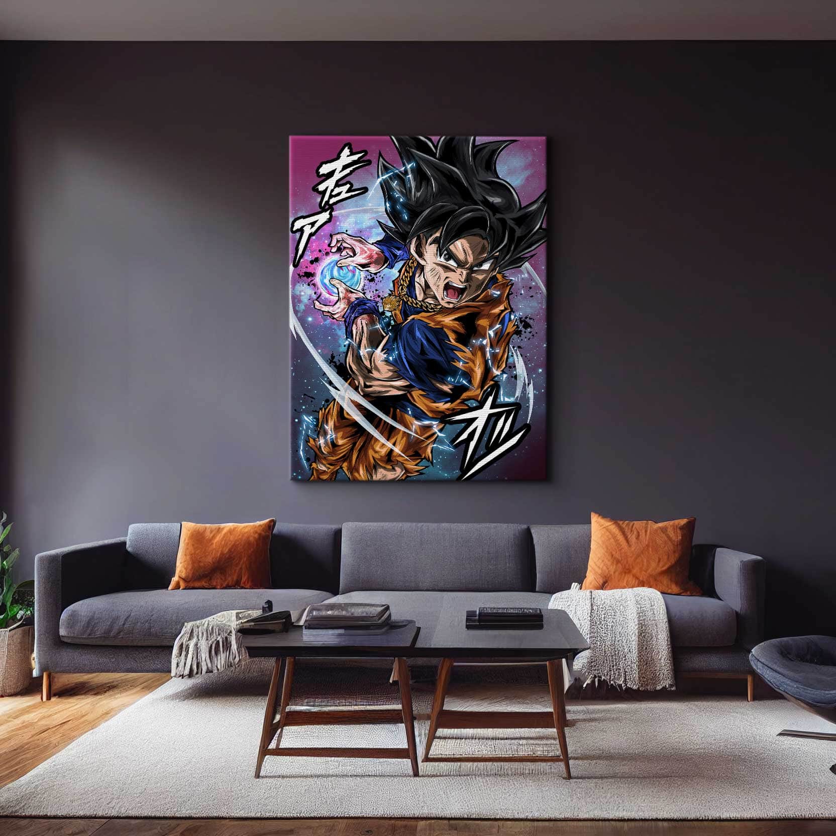 Ultra Instinct Goku Wall Art