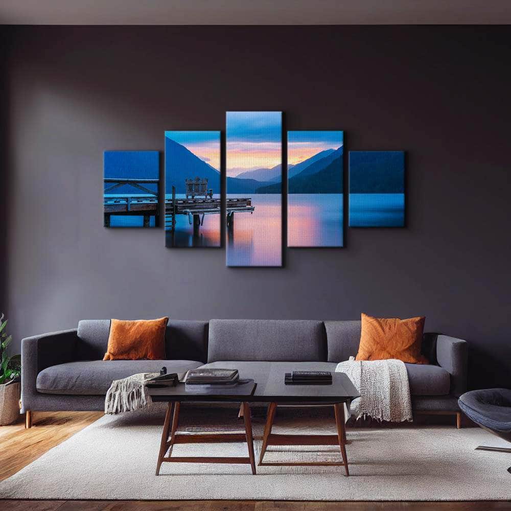 Olympic Lakefront Wall Art