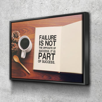 Failure and Success Wall Art