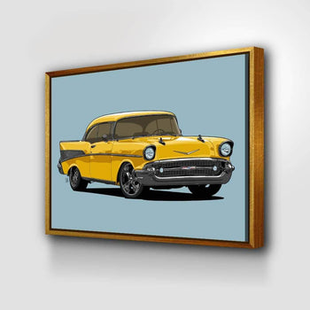 1957 Chevy Belair Canvas Set