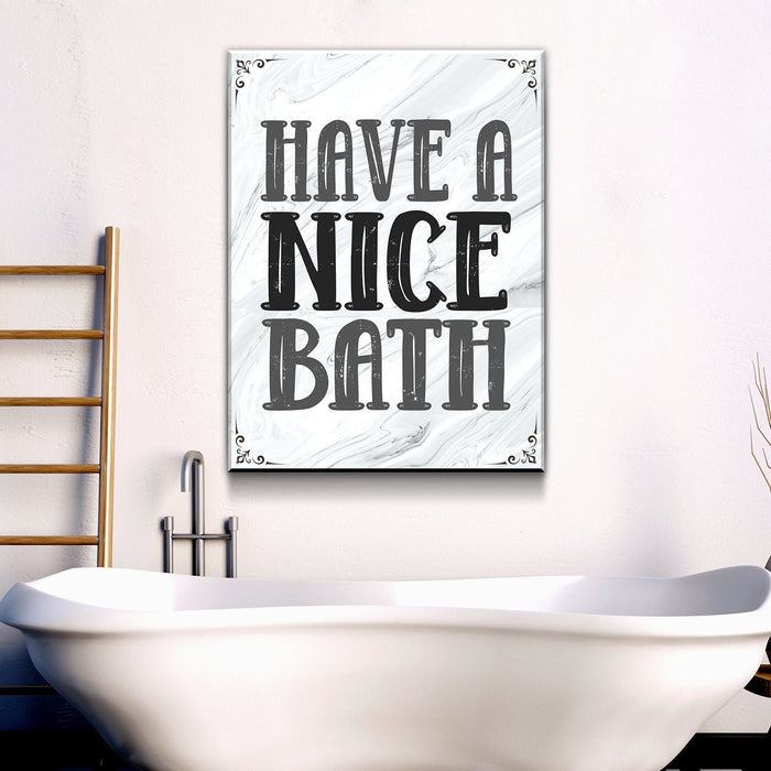 Download Nice Bath Bathroom Canvas Set Canvas Freaks