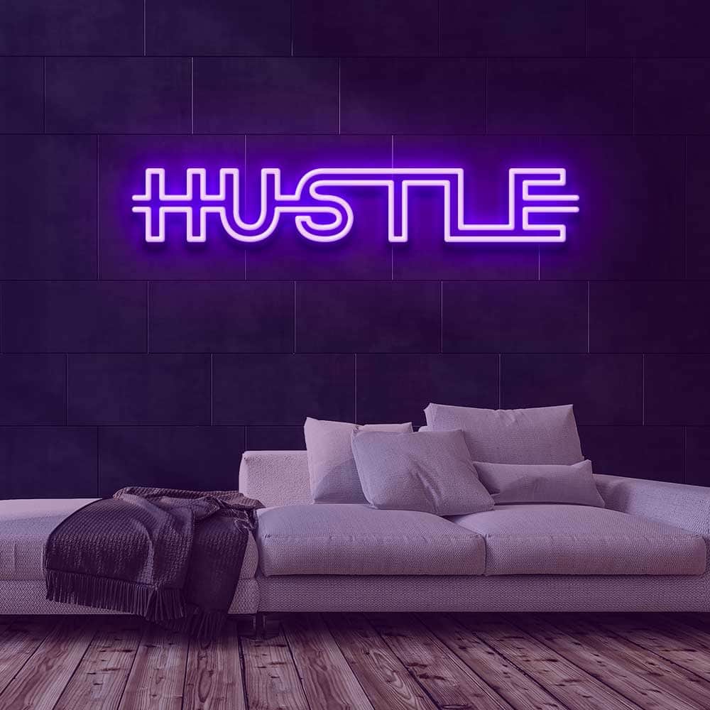 Modern Hustle Sign Neon Sign