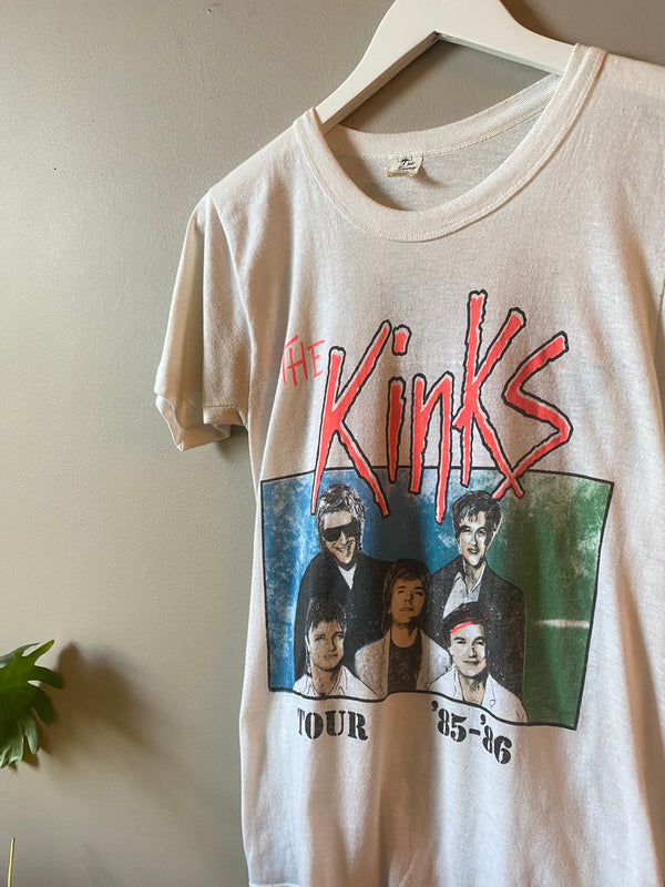 80s The Kinks Low Budget Tour バンドT バンT | tubtong.ac.th