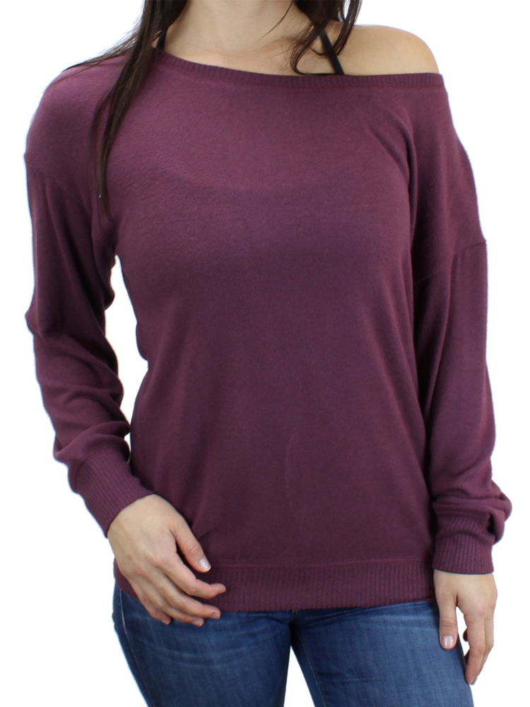 Ultra Soft Off-shoulder Sweatshirt/Sweater - MsLovely
