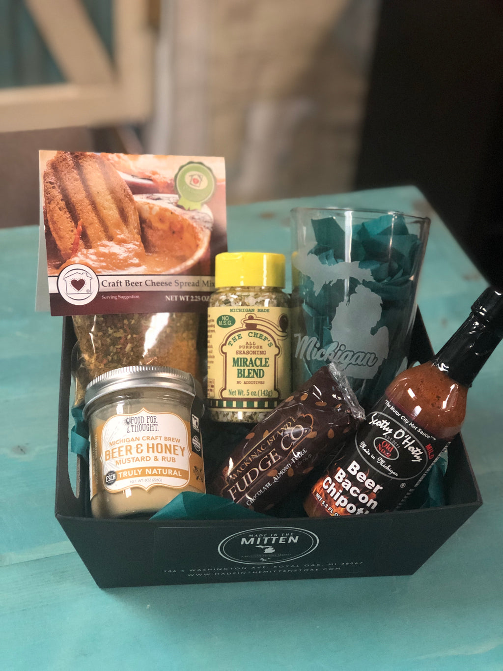 michigan made holiday gift baskets