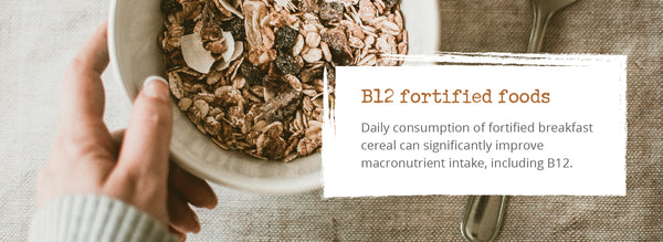 B12 fortified vegan foods