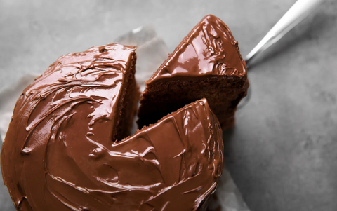 double chocolate vegan gluten free cake