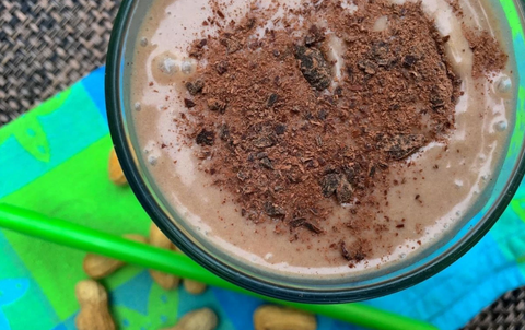 dairy free chocolate peanut butter shake