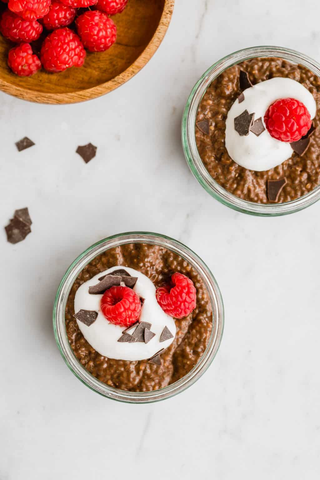 chocolate chia pudding