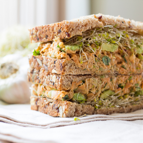 chickpea salad sandwich