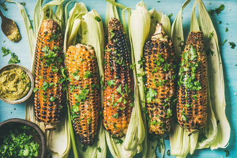 corn on the cob oil free grilling