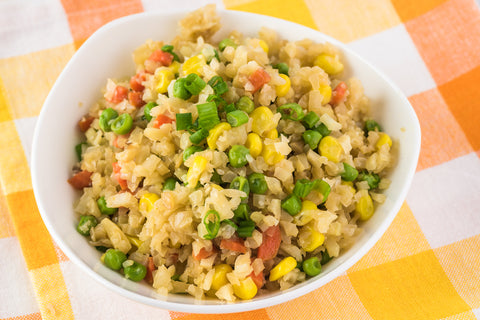 cauliflower fried rice vegan weight loss meal plan