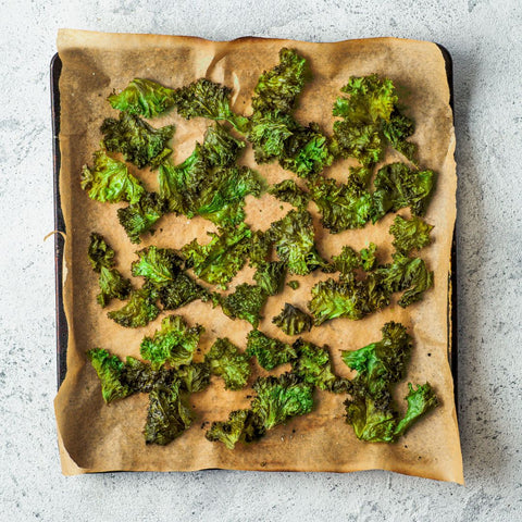 kale chips crunchy whole food plant based snacks