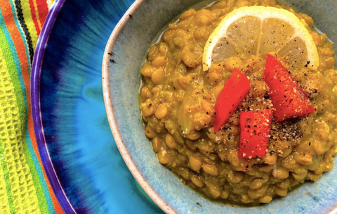 lemon lentil soup