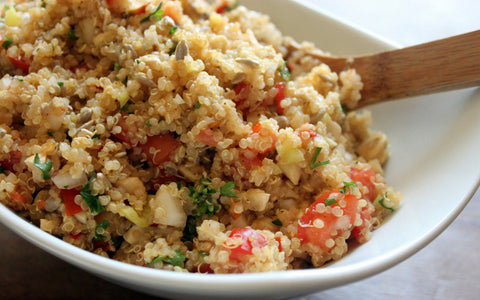 Mustard Vinaigrette Oil-Free Summer Salad