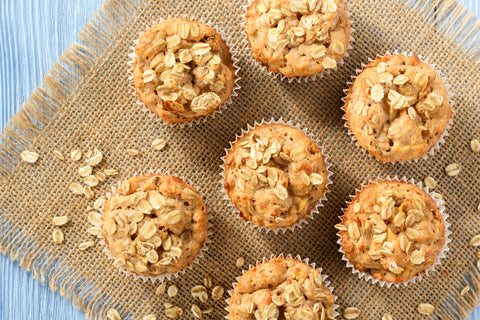 oat flour muffins