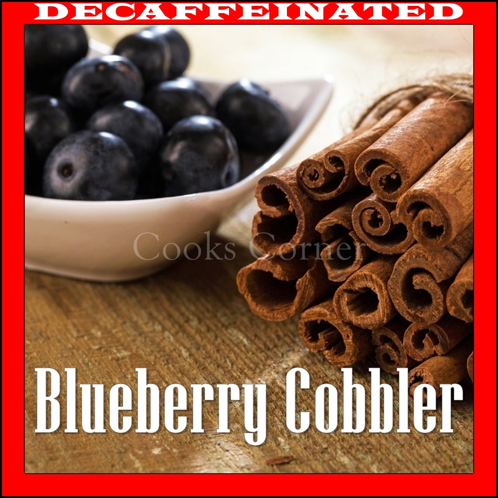 Decaf Blueberry Cobbler Flavored Coffee Cooks Corner Coffee Roasters