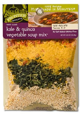West Coast Kale and Quinoa Vegetable Soup Mix