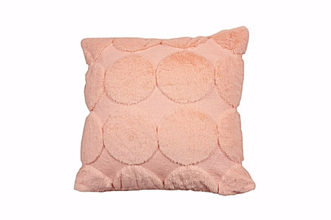 Quilted Faux Fur Dec Pillow Cover