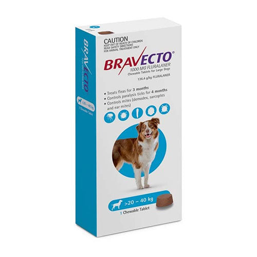 Bravecto Chewable Tablet Large Dogs 44 