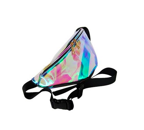 hologram bum bag