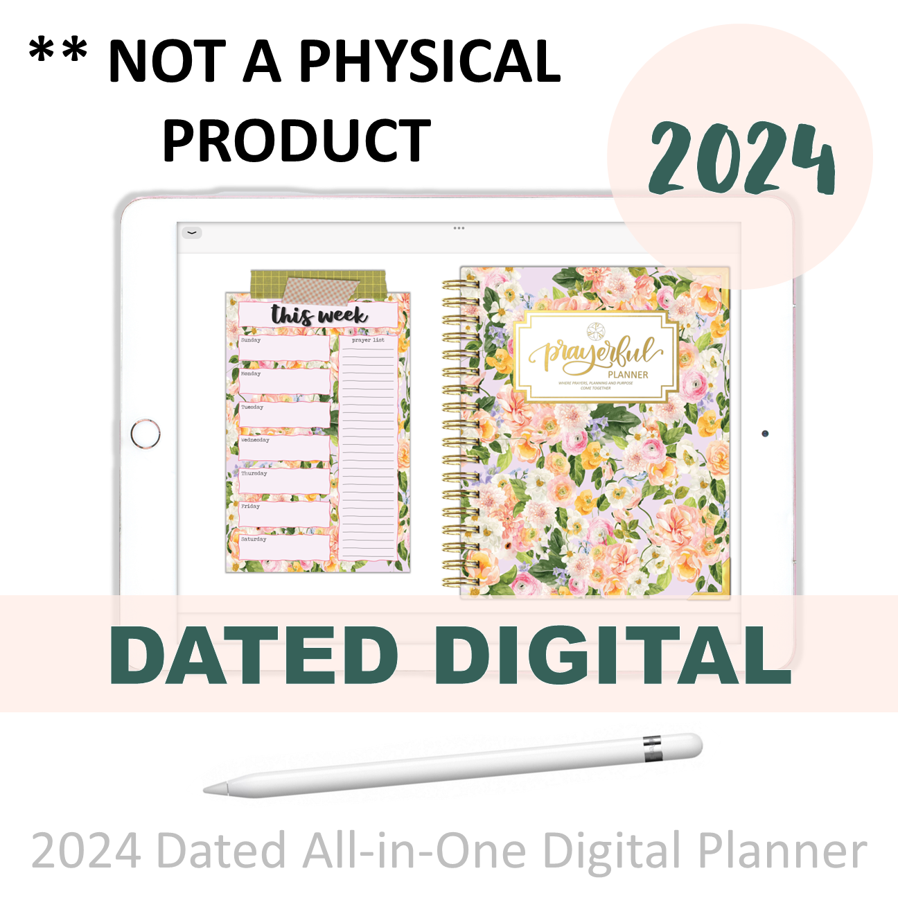 2024 Planners – Faith Planner