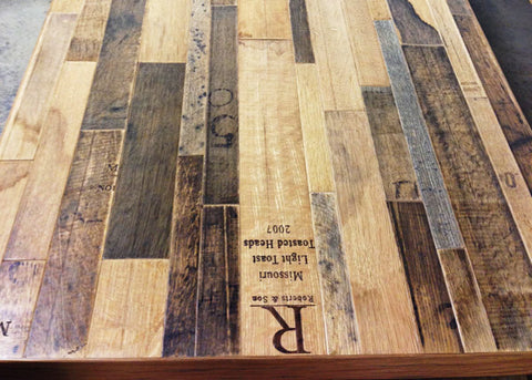 Custom Coopersmark Bar Tops For Pizza Nova by The Antique Barrel Collection