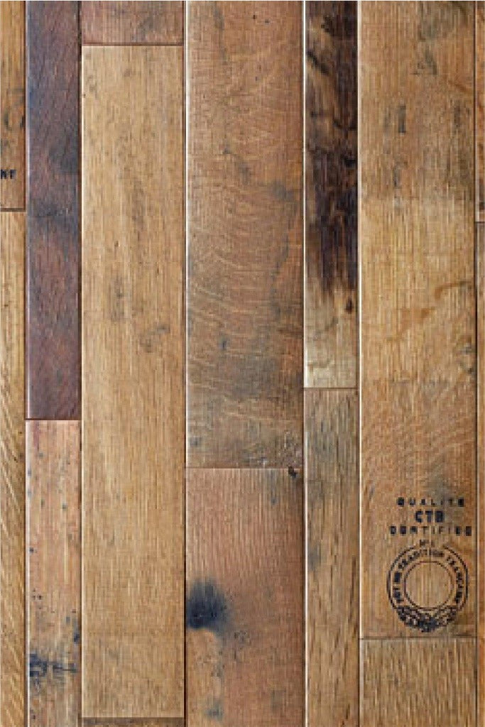 1sf Coopersmark Wine Barrel Flooring Sample