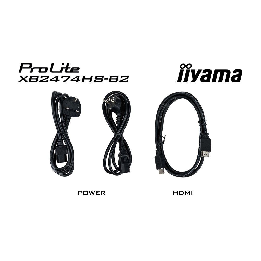 moniteur 14 pouces iiyama VA full HD vga hmdi dp pivot xb2474hs b2