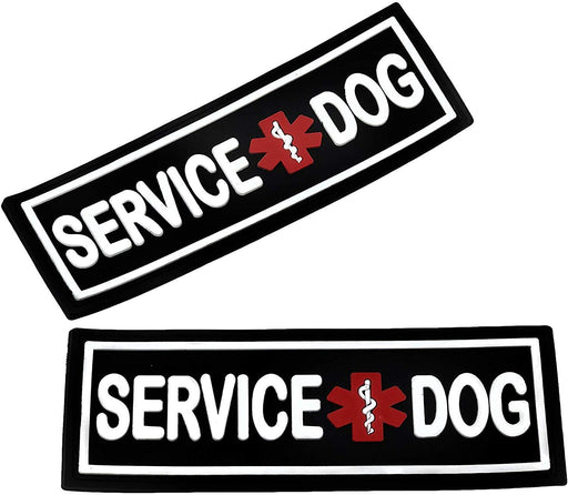  Dogline Blank Removable Patches, Large/X-Large,Black : Pet  Supplies
