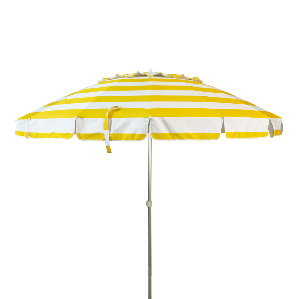 yellow umbrella travel